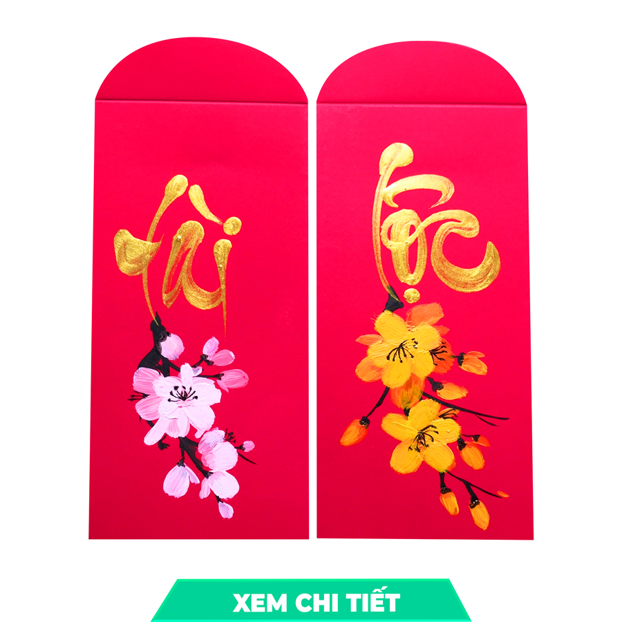 BAO LÌ XÌ VIẾT TAY THƯ PHÁP